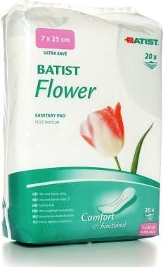 BATIST FLOWER Dámske vložky pôrodnícke 1x20 ks