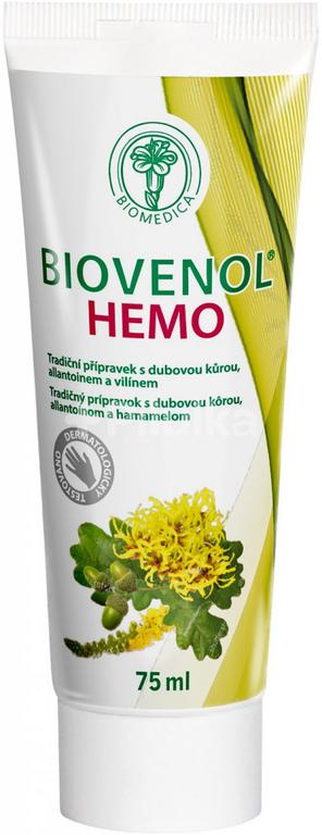 Biomedica Biovenol Hemo gél 1 x 75 ml