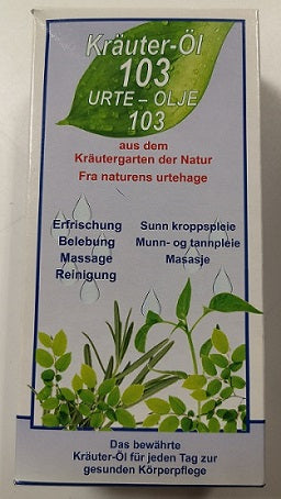 LLOYD Nemecko 103 Krauter ol bylinkový olej, 100 ml