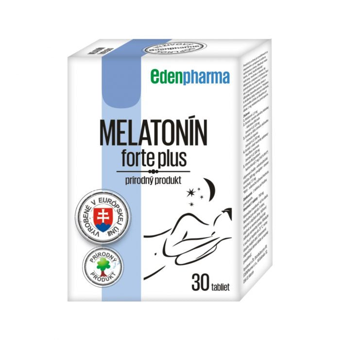EDENPharma MELATONÍN forte plus tbl 1x30 ks