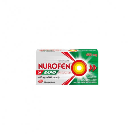 NUROFEN Rapid 400 mg Capsules cps mol 1x20 ks