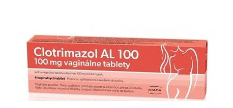 Clotrimazol AL 100mg vaginálne tablety 6ks