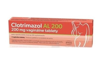 Clotrimazol AL 200mg vaginálne tablety 3ks