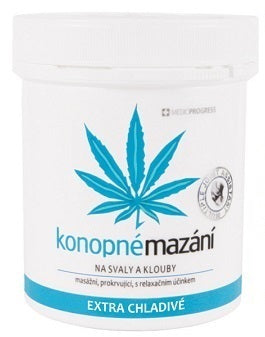 MedicProgress konopné mazanie Extra chladivé 250 ml
