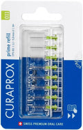 Curaprox CURAPROX CPS 011 prime refill zelená medzizubné kefky bez držiaka 8 ks