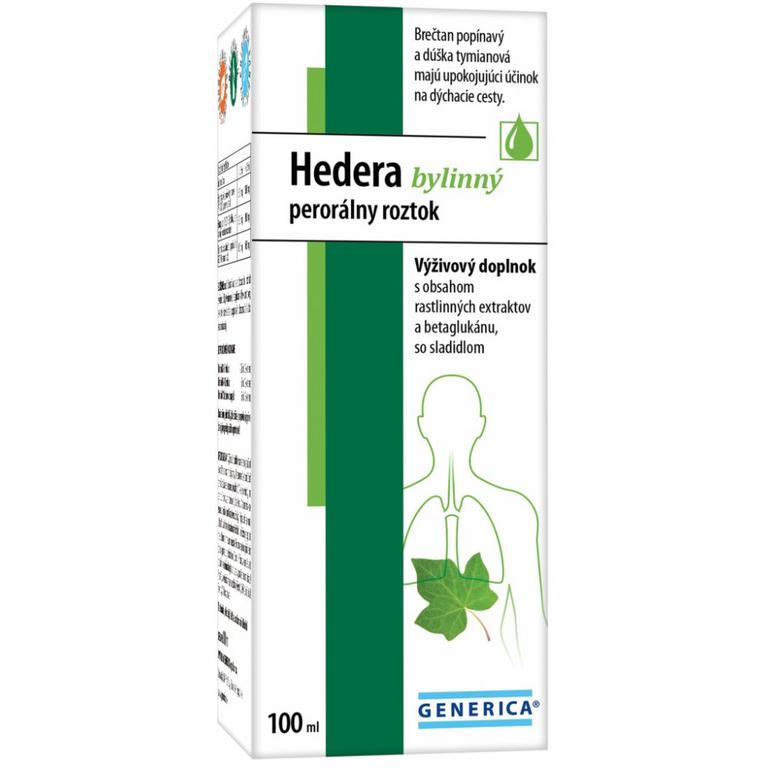 Hedera bylinný perorálny roztok 100 ml