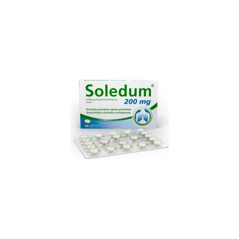 Soledum 200mg mäkké gastrorezistentné kapsuly 20cps