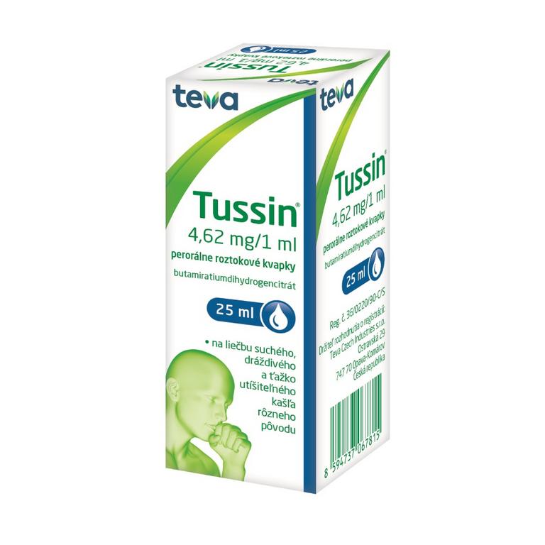 Tussin kvapky 25ml