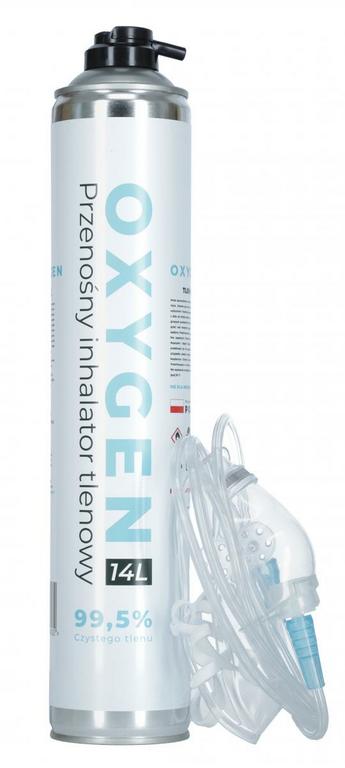 Oxygen Prenosná Fľaša Kyslík 99,5% 14 l