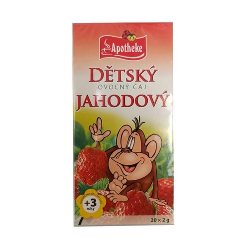 APOTHEKE-detský čaj, jahodový 20x2g (+3 roky)
