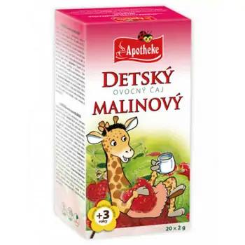 APOTHEKE-detský čaj, malinkový 20x2g (+3 roky)