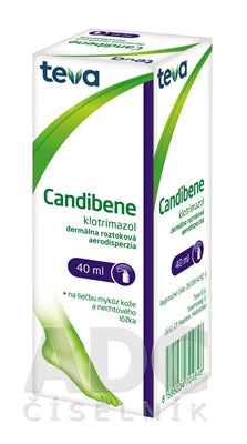 Candibene, dermálna roztoková aerodisperzia 40ml