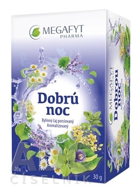MEGAFYT Dobrú noc bylinný čaj 20x1,5 g