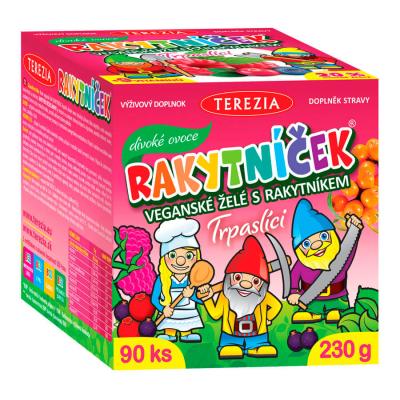 RAKYTNÍČEK VEGÁNSKE ŽELÉ DIVOKÉ OVOCIE 90KS