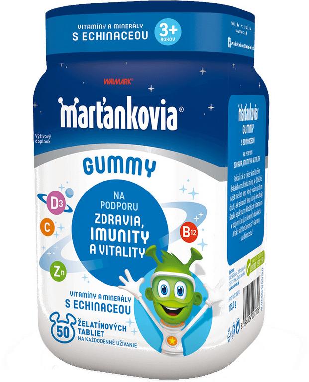Walmark Marťankovia Gummi s Echinaceou 50 želatínových tabliet