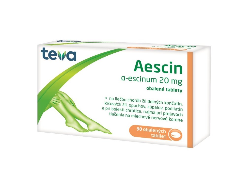 Aescin 20 mg 90 tabliet
