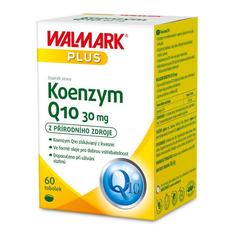 WALMARK KOENZÝM Q10 30 mg cps 30+30 zadarmo (60 ks)