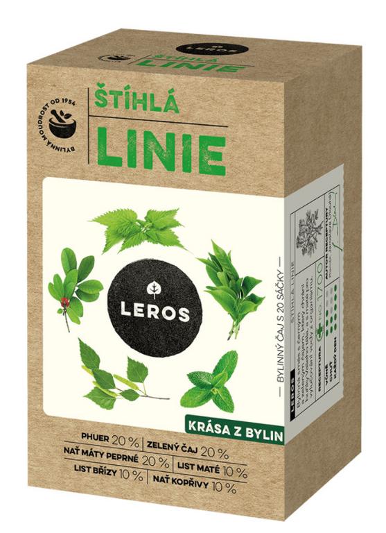 LEROS ŠTÍHLA LÍNIA ČAJOVINA 20x1,5 g (30 g)