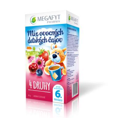 MEGAFYT MIX ovocných detských čajov
