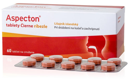 Aspecton Čierne ríbezle + islandský lišajník 60 tabliet