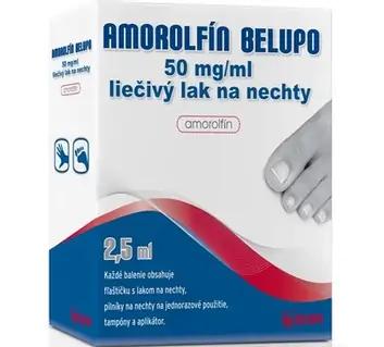 AMOROLFÍN BELUPO 50 mg/ml liečivý lak na nechty