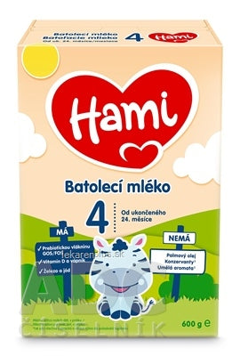Hami 4 batoľacie mlieko 24+, 600g