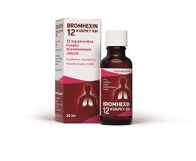 Bromhexin 12 kvapky 30ml