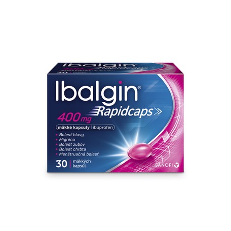 Ibalgin Rapidcaps mäkké kapsuly 400 mg cps.mol.30 x 400mg