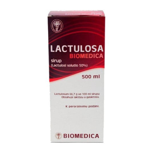Lactulosa Biomedica sir.1 x 500 ml 50%