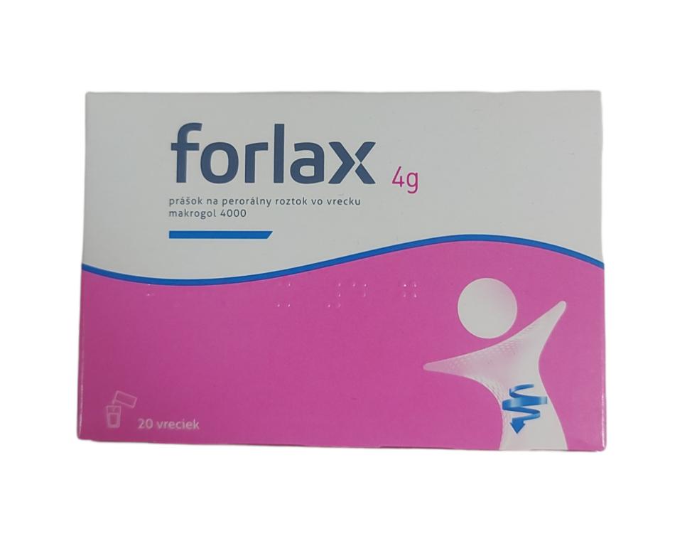 FORLAX 4 g 20 vrecúšok