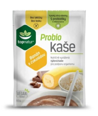 TOPNATUR Probio kaša banán s čokoládou 60 g