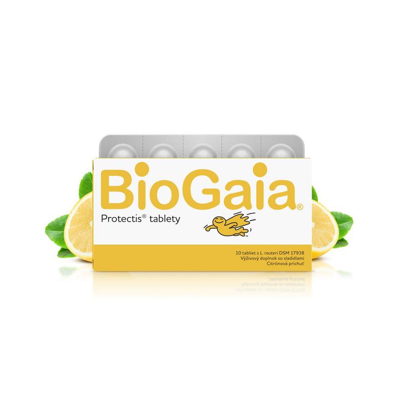 BioGaia ProTectis žuvacie tablety citrónová príchuť 10 ks