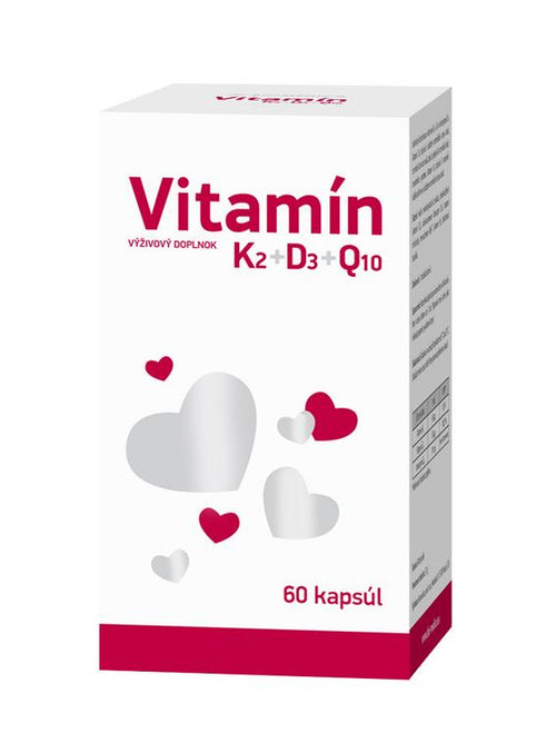 Biomedica Vitamín K2+D3+Q10 60 toboliek
