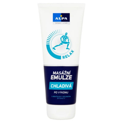 Alpa masážna emulzia chladivá 210 ml