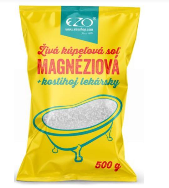 Živá kúpeľová soľ magnéziová kostihoj lekársky 500 g