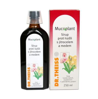 Mucoplant sirup proti kašľu so skorocelom a medom sir.1 x 250 ml