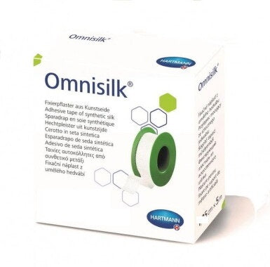 Omnisilk náplasť 2,5 cm x 5 m 1 ks