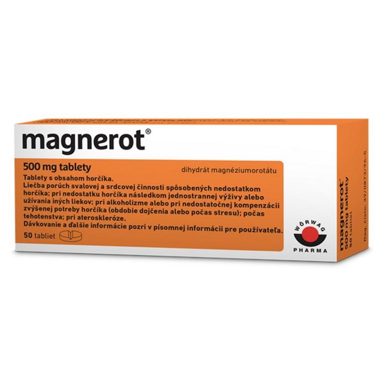 Magnerot tbl.50 x 500 mg