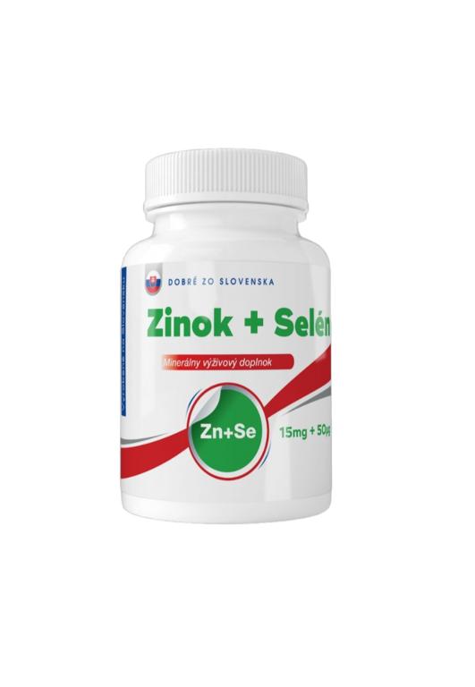 Dobré z SK Zinok 15 mg + Selén 50 μg 100+20 tabliet