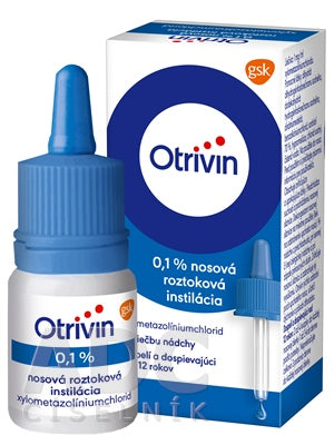 Otrivin 0,1% kvapky 10ml
