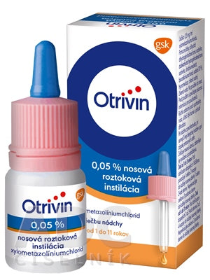 Otrivin 0,05% kvapky 10ml