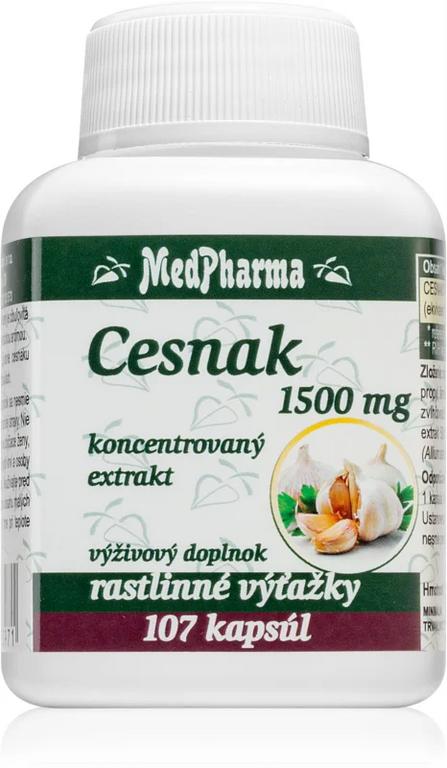 Cesnak 1500 mg 100+7tob zdarma