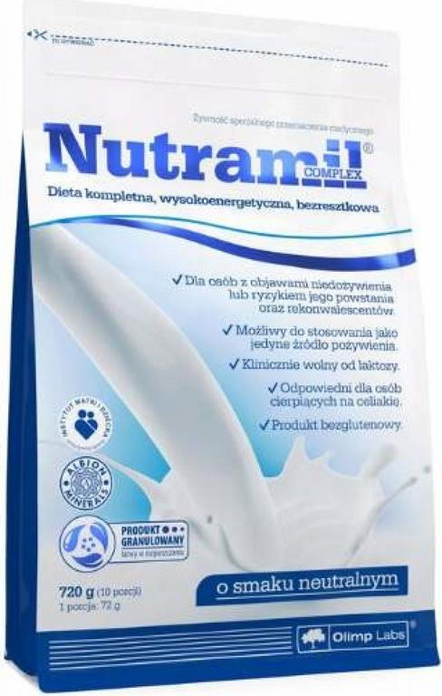 NUTRAMIL COMPLEX Neutral nutrične kompletná výživa 720 g