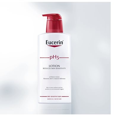 Eucerin pH5 Hydratačné telové mlieko pre citlivú pokožku, 400ml