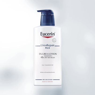 Eucerin UreaRepair PLUS telové mlieko pre suchú pokožku 5% Urea 400 ml