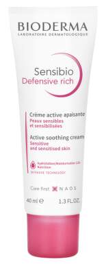 BIODERMA Sensibio defensive rich krém s výživnou textúrou 40 ml