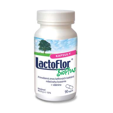 LactoFlor Bioplus 90 kapsúl