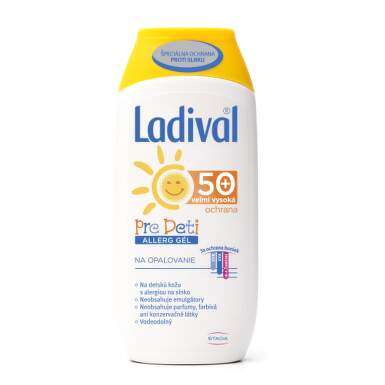 LADIVAL Gél na alergickú kožu detí SPF 50+ 200 ml