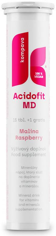 Acido fit md eff Malina 15+1 tabliet