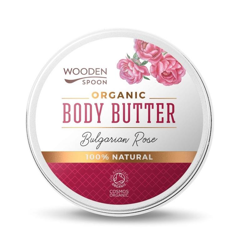 WoodenSpoon telové maslo Bulharská ruža 100 ml